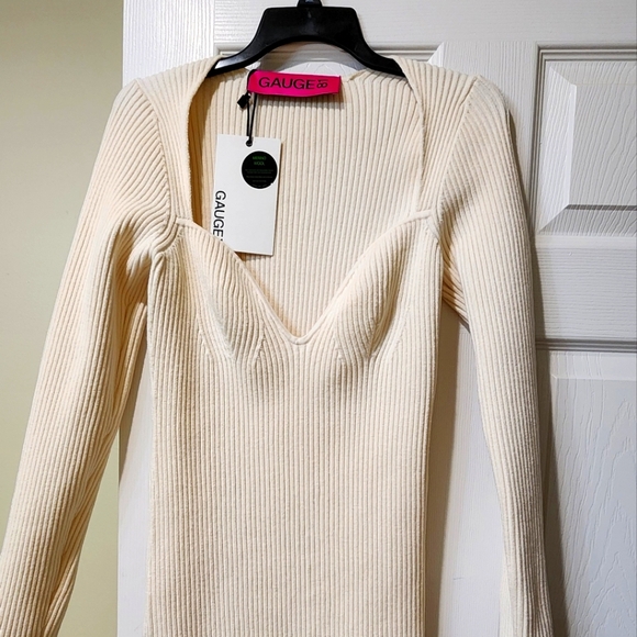 Gauge 81 Mija Rib-Knit Wool Minidress - Picture 1 of 7